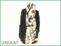 Schwarzer Turmalin - Naturkristall mit Muskovit und Glimmer